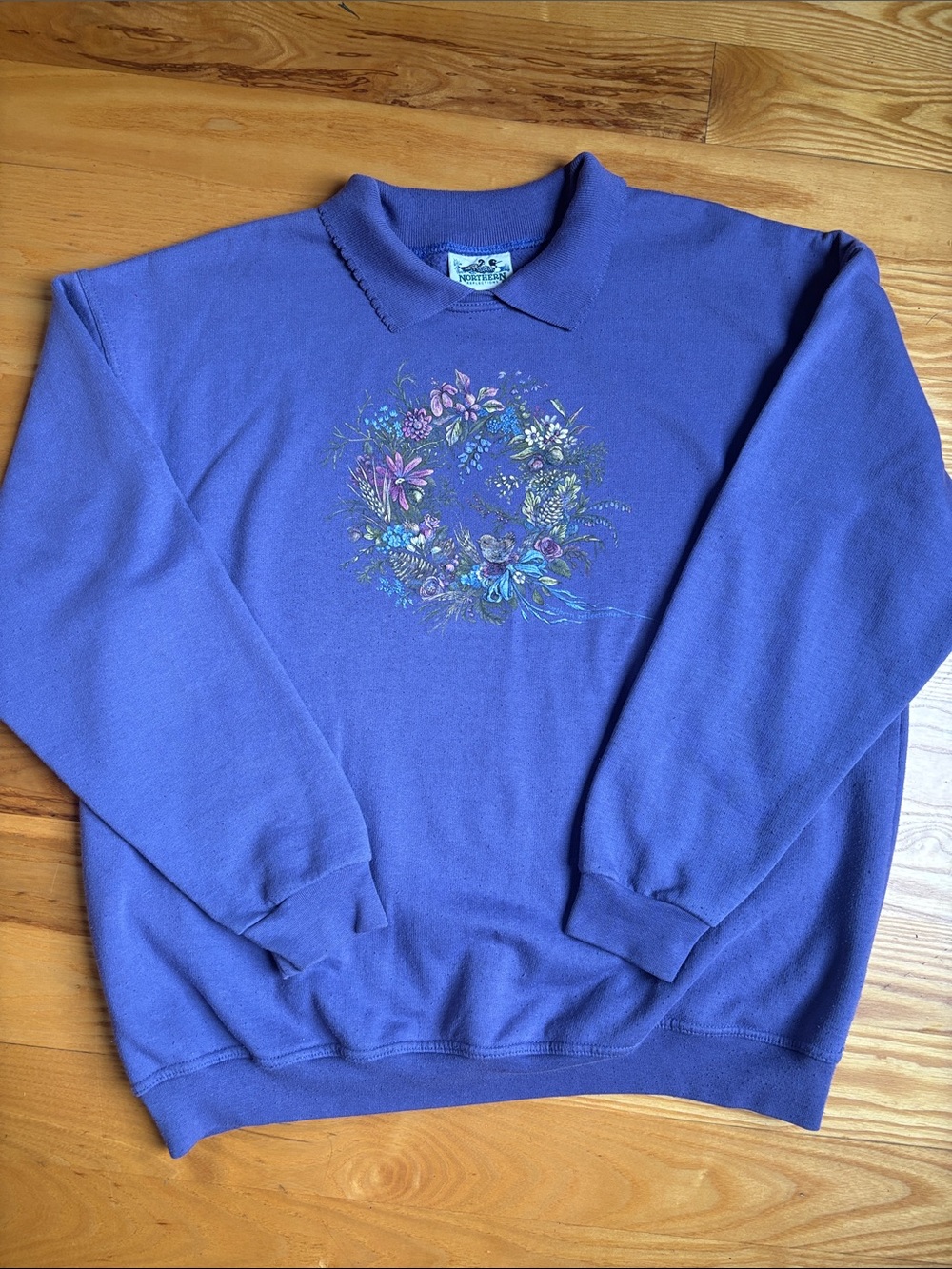 1990s Northern Reflections Collared sweatshirt